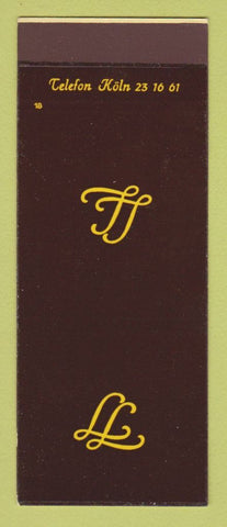 Matchbook Cover - Lydia Lembrecht Women's Clothes SAMPLE