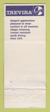 Matchbook Cover - Trevira Clothes Fabric? WEAR