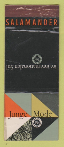 Matchbook Cover - Junge Mode Clothes Germany WEAR