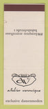 Matchbook Cover - Atelier Veronique Clothes SAMPLE