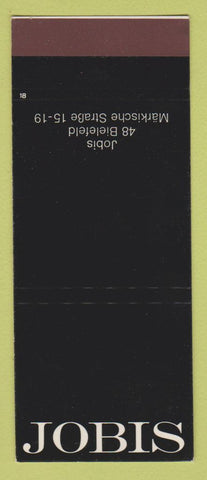 Matchbook Cover - Jobis Clothes SAMPLE