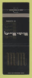 Matchbook Cover - Mister Marty of California Clothes Los Angeles CA WEAR