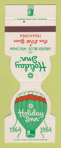 Matchbook Cover - Holiday Inn Beloit WI 1984