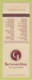 Matchbook Cover - Gunter Hotel San Antonio TX