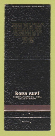 Matchbook Cover - SS James Makee Kona Surf Hawaii