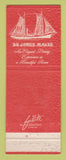 Matchbook Cover - SS James Makee Kona Surf Hawaii