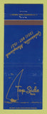 Matchbook Cover - Top Side Inn Galesville MD WEAR