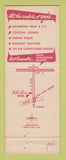 Matchbook Cover - Falls Akron Inn Cuyahoga Falls OH