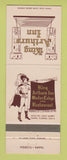 Matchbook Cover - King Arthurs Inn Tampa FL