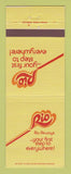 Matchbook Cover - Rio Airways Airline WEAR