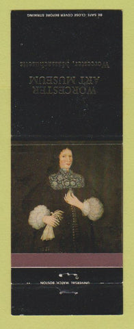 Matchbook Cover - Worcester Art Museum MA Mr John Freake
