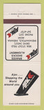 Matchbook Cover - Ajax Brakes Shocks Alignment Indianapolis IN