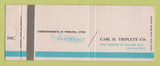 Matchbook Cover - Carl Triplett Inc Oakland CA Aviation Bonding