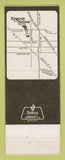 Matchbook Cover - Kingston Harbour Yacht Club Mount Prospect IL