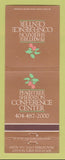 Matchbook Cover - Peachtree Sheraton Conference Center Peachtree City GA