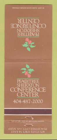 Matchbook Cover - Peachtree Sheraton Conference Center Peachtree City GA