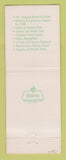 Matchbook Cover - Peachtree Sheraton Conference Center Peachtree City GA