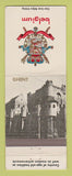 Matchbook Cover - Belgium Ghent Tourism WEAR