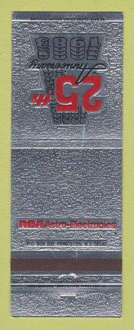 Matchbook Cover - RCA Astro Electronics Princeton NJ