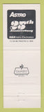 Matchbook Cover - RCA Astro Electronics Princeton NJ