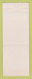 Matchbook Cover - Conti T5 Tires Antwerp Belgium