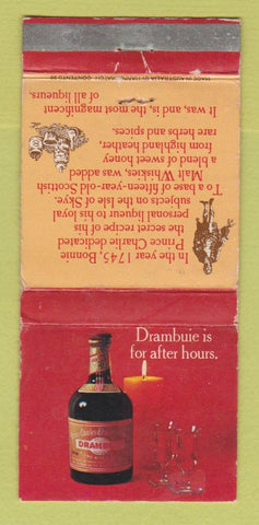Matchbook Cover - Drambuie Liquor Australia WORN 30 Strike