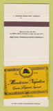 Matchbook Cover - Mandarine Napoleon Liquor 30 Strike