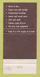 Matchbook Cover - Richland Furs Blissfield MI girlie WORN 30 Strike