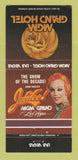 Matchbook Cover - MGM Grand Hotel Las Vegas NV girlie 30 Strike