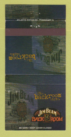 Matchbook Cover - Jim Beach Backroom  30 Strike
