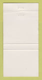 Matchbook Cover - Jim Beach Backroom  30 Strike