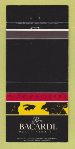 Matchbook Cover - Ron Bacardi Rum 30 Strike