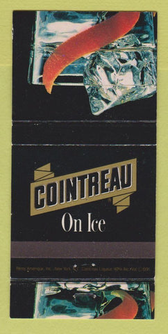 Matchbook Cover - Cointreau Liquor 30 Strike