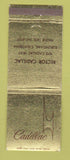 Matchbook Cover - Cadillac Rector Burlingame CA