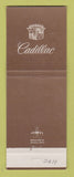 Matchbook Cover - Cadillac Rector Burlingame CA