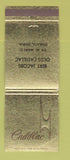Matchbook Cover - Cadillac Bert Jacobs Oldsmobile Ephrata PA