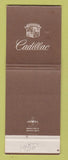Matchbook Cover - Cadillac Guy Hill Pacific Beach CA