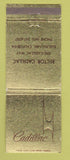 Matchbook Cover - Cadillac Rector Burlingame CA
