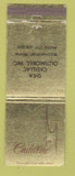 Matchbook Cover - Cadillac Shea Oldsmobile Williamsport PA WEAR