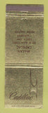 Matchbook Cover - Cadillac McLean Santa Ana CA WEAR