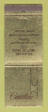 Matchbook Cover - Cadillac Delaware Motors Wilmington DE