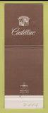 Matchbook Cover - Cadillac Tom Simons' Rubicon Dayton OH