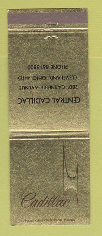 Matchbook Cover - Cadillac Central Cleveland OH