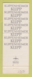 Matchbook Cover - Kuppenheimer Men's Clothes Kern's Parklane Wichita KS