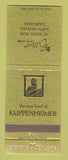 Matchbook Cover - Kuppenheimer Men's Clothes Sullivan Santa Barbara CA