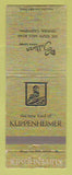 Matchbook Cover - Kuppenheimer Men's Clothes Sullivan Ventura CA