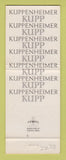 Matchbook Cover - Kuppenheimer Men's Clothes Blakley Mitchell Bristol VA WORN