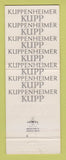 Matchbook Cover - Kuppenheimer Men's Clothes Sullivan La Habra CA