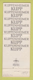 Matchbook Cover - Kuppenheimer Men's Clothes Durkhardt Davidson's Parma OH