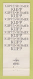 Matchbook Cover - Kuppenheimer Men's Clothes Straus Fargo ND